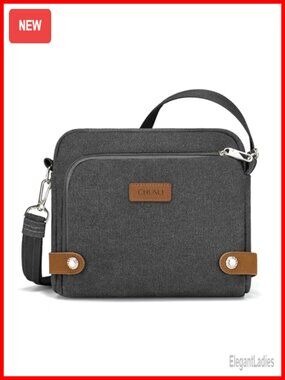 Anti Theft Crossbody Bag RFID Blocking Travel Purse Slash Proof
